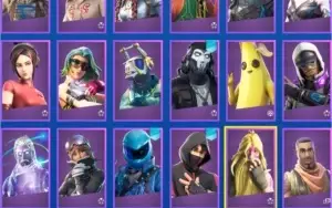 fortnite account with several bundles