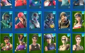 fortnite account with several bundles
