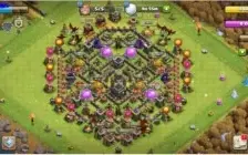 clash of clans cv9 full muito barato + 1370 de gemas