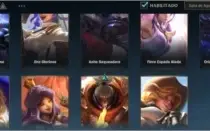 conta wild rift gold 1, varias skins e champs e conta lol