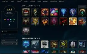 Conta de league of legends , ouro e com todos os campeões
