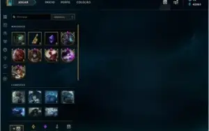 Conta de league of legends , ouro e com todos os campeões