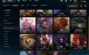 Conta LoL de 2014, 641 skins, elo diamante 2