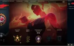 Conta LoL - ouro 4