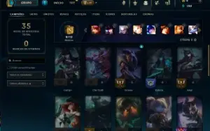 Conta smurf diamante 4