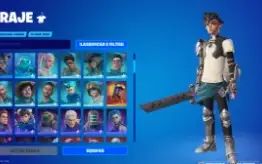 Conta muito boa com 216 skins, 460+ danças, gestos...