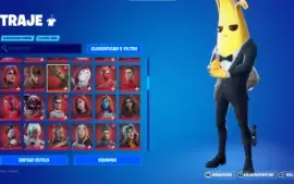 Conta muito boa com 216 skins, 460+ danças, gestos...