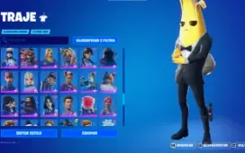 Conta muito boa com 216 skins, 460+ danças, gestos...