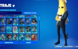 Conta muito boa com 216 skins, 460+ danças, gestos...