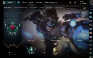 conta LoL |110 champs|60 skins |plat 2|BARATO PRA SAIR LOGO