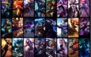 conta LoL |110 champs|60 skins |plat 2|BARATO PRA SAIR LOGO