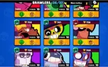 Conta de Brawl Stars 30k