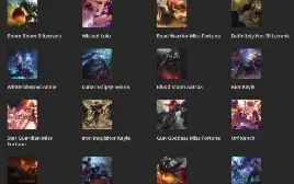 CONTA 41 SKINS - 4 FACAS Mystbloom Kunai, Blades Of Primordi
