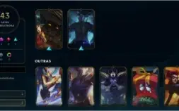 Conta de League of legends : Platina II ,