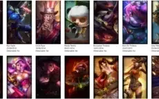 Plat 3 All champions 1400 RP