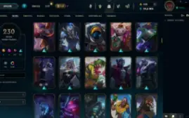 Conta Lol Mestre 230 Skins