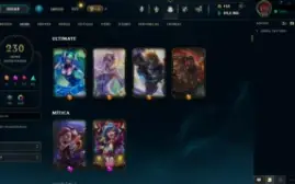 Conta Lol Mestre 230 Skins
