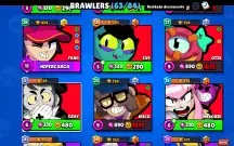 Conta brawl stars 4 lendários bem upada com diversas skins!!