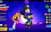Conta brawl stars 4 lendários bem upada com diversas skins!!