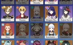 Conta Genshin End Game Ar55