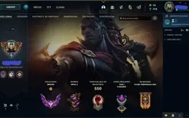 Conta Mestre lol + Conta valorant D1