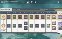 Conta End game com benção e passe