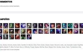 Conta Diamante 3 com 36 Champs e 11 Skins + 34 Espolios