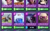 Conta Clash Royale 4000 trofeus deck de lava nv3