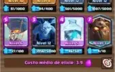 Conta Clash Royale 4000 trofeus deck de lava nv3