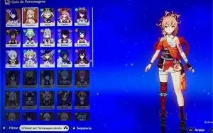 Conta Genshin Impact Raiden Shogun+Arma Assinatura+Yoimiya