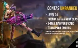 Contas Unranked de League of Legends