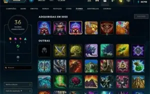Conta OURO 4 - Smurf LOL (league of legends) ELOMOON