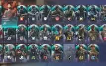 Conta Rainbow six nível 208 com mais de 250 skins