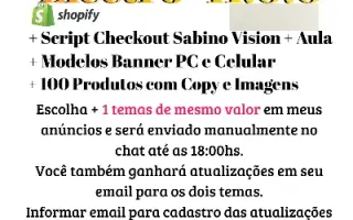 Tema Shopify Electro Eletroeletrônico + Atualizações