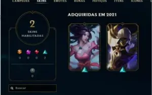 Conta Mestre lol