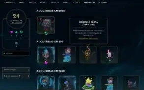 Conta gold 3 196 skins + 2 ultimate 131 campeões + 300 icone