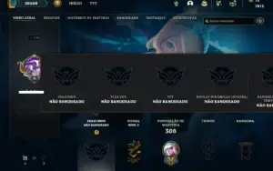 Conta Unranked com 85 Champs e 53 Skins + 8 Espolios