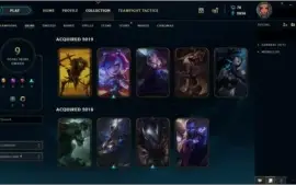 CONTA OURO 4 (36 campeões e 9 skins)