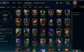 CONTA OURO 4 (36 campeões e 9 skins)