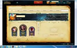 CONTA DE LOL PLATINA SS 4,5,6+111 CAMPEÕES+122 SKINS+20 PAGE