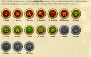 VENDO CONTA AQW (ADVENTURE QUEST WORLD) ANTIGA 7 ANOS
