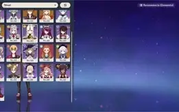 Conta AR49 - Heizou, xingqiu, ayato, childe, yoimiya, bennet