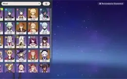 Conta AR49 - Heizou, xingqiu, ayato, childe, yoimiya, bennet