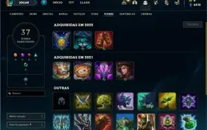 Conta Platina 3 com 21 Champs