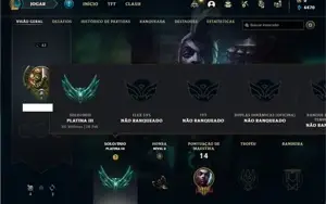 Conta Platina 3 com 21 Champs