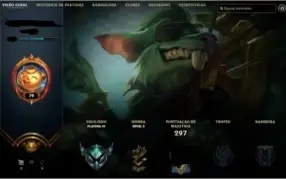 Conta de LOL plat IV