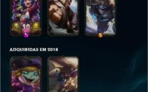 Conta Gold VI 120 campeões/63 Skins