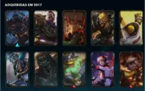 Conta Gold VI 120 campeões/63 Skins