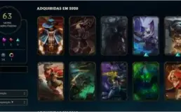 Conta Gold VI 120 campeões/63 Skins
