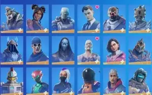 Conta Fortinite Com minty, Glow, e varias outras skins raras